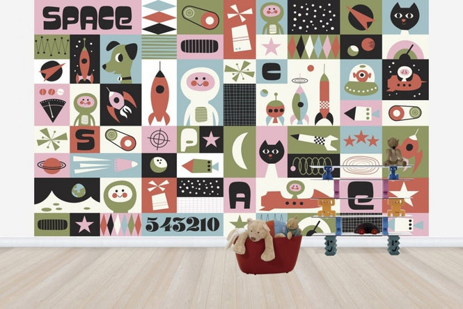 PHOTOWALL / Space - Green (e22835)