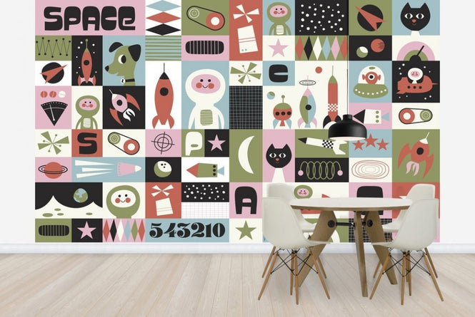 PHOTOWALL / Space - Green (e22835)