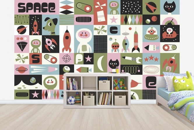 PHOTOWALL / Space - Green (e22835)