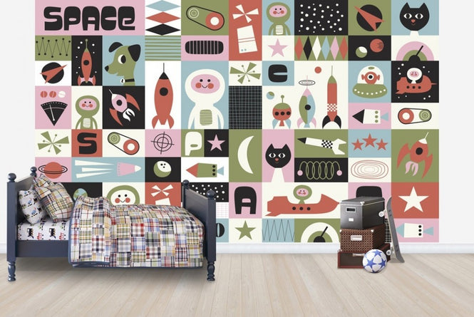 PHOTOWALL / Space - Green (e22835)