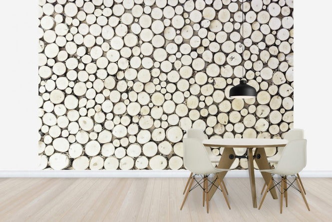 PHOTOWALL / Round Firewood (e23067)
