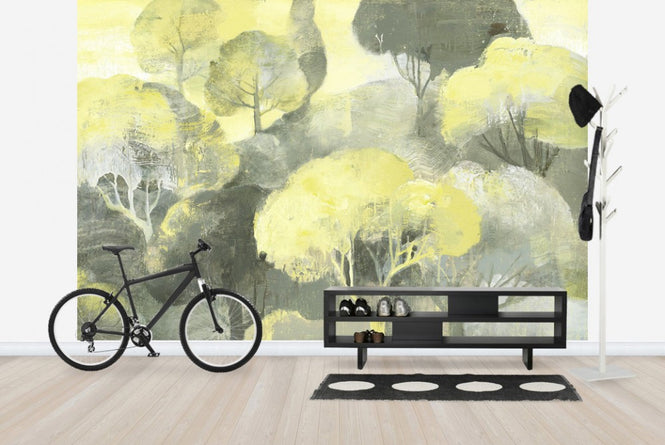 PHOTOWALL / Looking Out at the Trees (e23430)