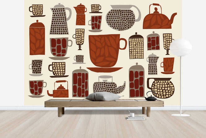 PHOTOWALL / Retro Kitchen I (e23472)