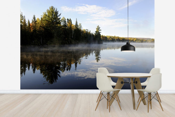 PHOTOWALL / Misty Morning Lake (e23586)