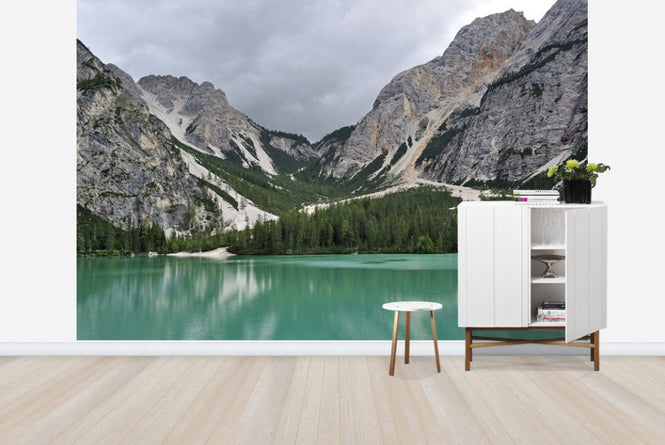 PHOTOWALL / Lake Lago di Braies (e23600)