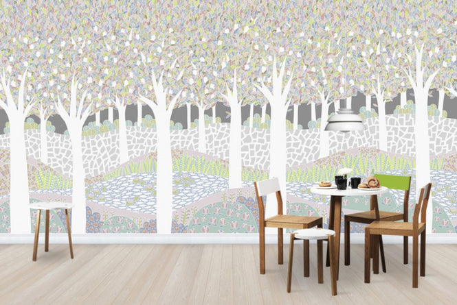 PHOTOWALL / Bird Forest XL (e23676)