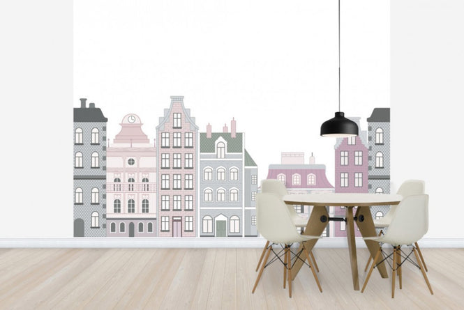 PHOTOWALL / Old town pink (e23679)