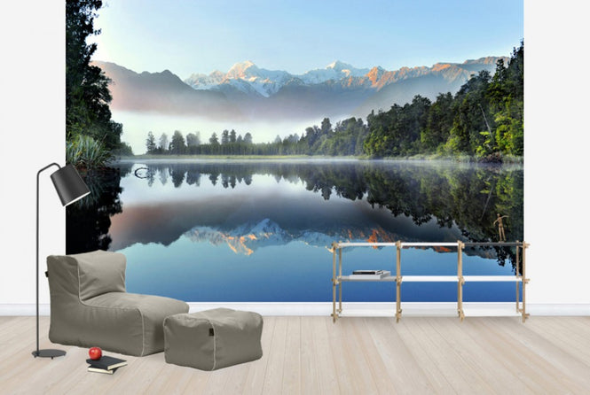 PHOTOWALL / Reflection of Lake Matheson (e40094)