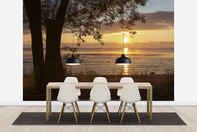 PHOTOWALL / Yellow Sun over the Gotland Sea (e23788)
