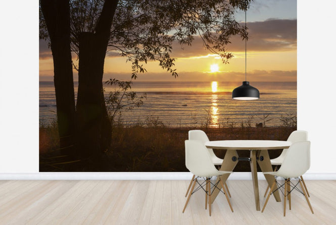 PHOTOWALL / Yellow Sun over the Gotland Sea (e23788)