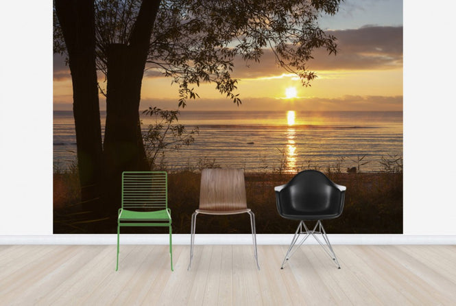 PHOTOWALL / Yellow Sun over the Gotland Sea (e23788)