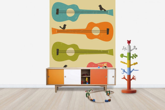 PHOTOWALL / Birds on a Guitar (e23903)