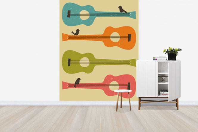 PHOTOWALL / Birds on a Guitar (e23903)
