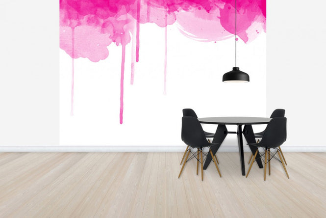 PHOTOWALL / Fluent Fuchsia Watercolor (e23943)