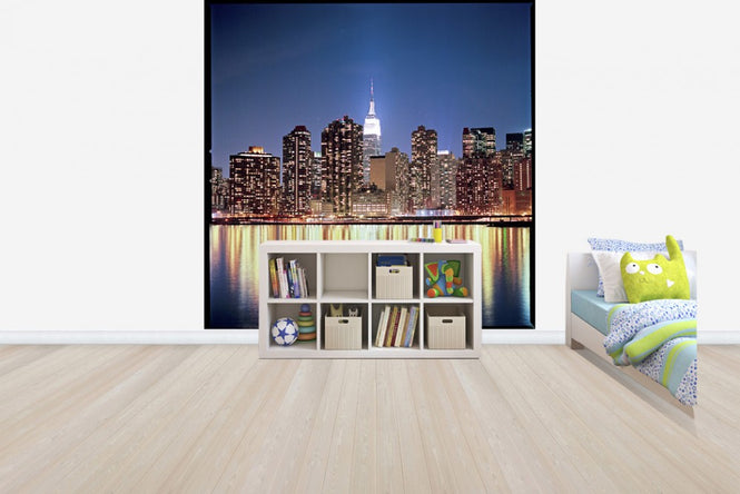 PHOTOWALL / New York Night Reflections (e24151)