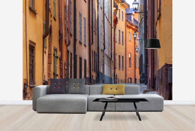 PHOTOWALL / Street in Stockholm Old Town (e24169)