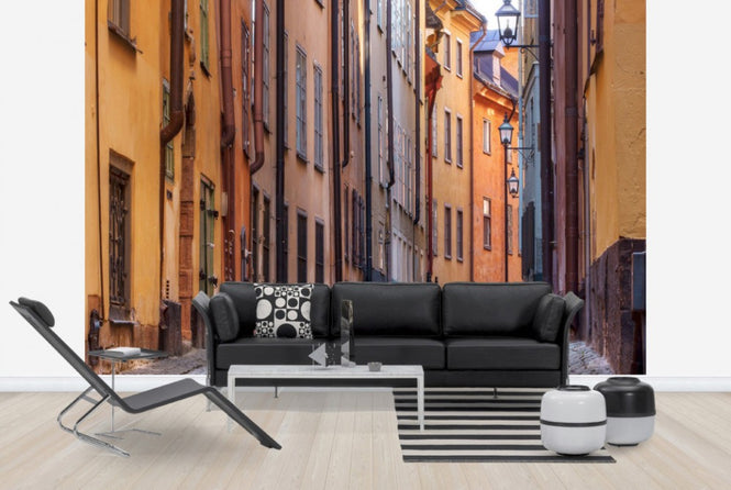 PHOTOWALL / Street in Stockholm Old Town (e24169)