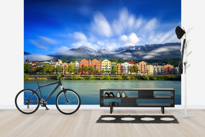 PHOTOWALL / Clouds over Innsbruck (e24255)