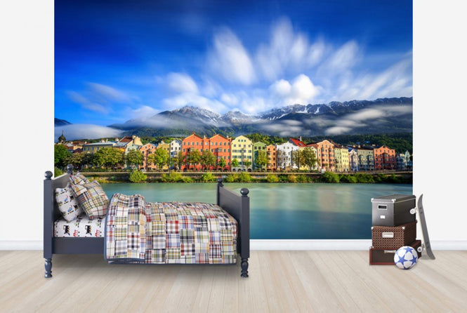 PHOTOWALL / Clouds over Innsbruck (e24255)