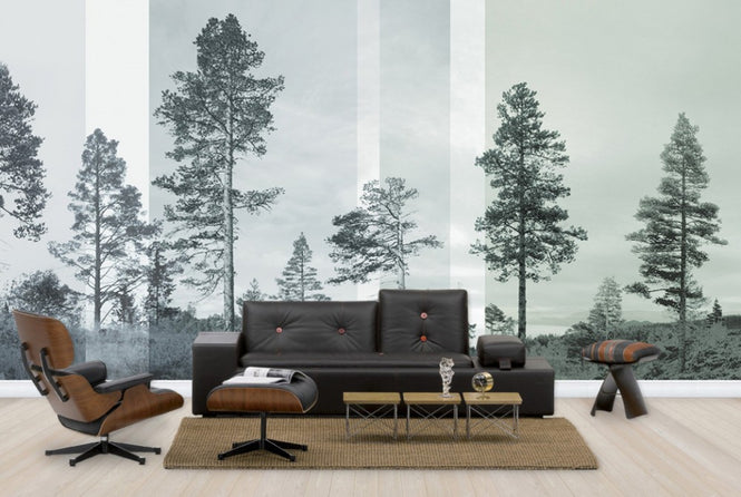 PHOTOWALL / Panorama - Bluegreen (e24478)