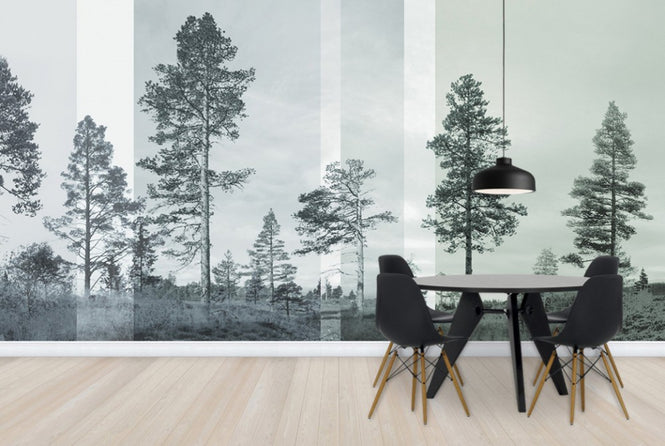 PHOTOWALL / Panorama - Bluegreen (e24478)