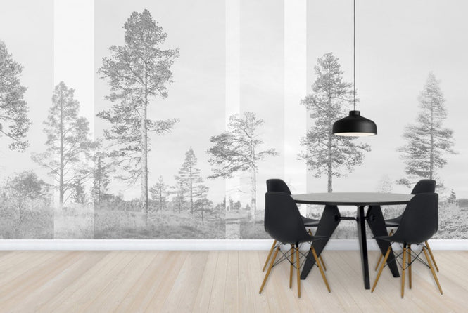 PHOTOWALL / Panorama - Grey (e24480)