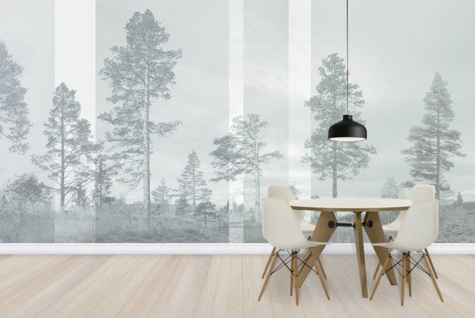 PHOTOWALL / Panorama - Pale Bluegreen (e24481)