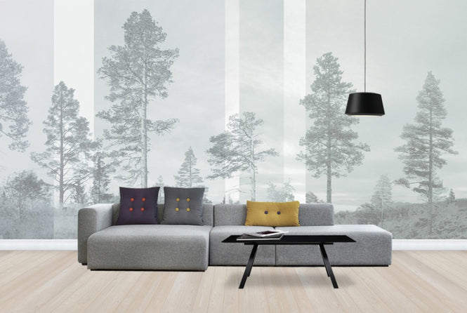 PHOTOWALL / Panorama - Pale Bluegreen (e24481)