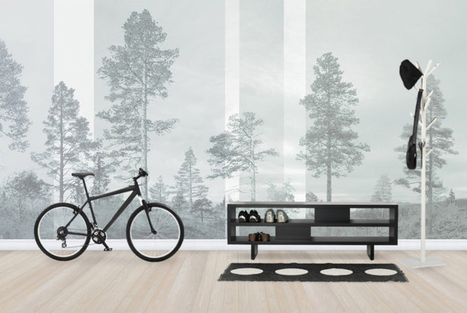 PHOTOWALL / Panorama - Pale Bluegreen (e24481)