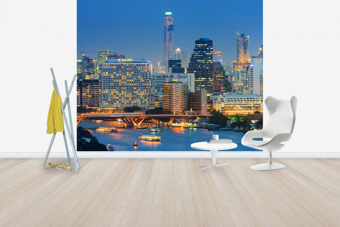 PHOTOWALL / Bangkok Evening Lights (e24495)