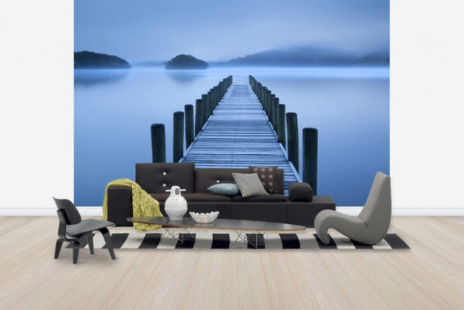 PHOTOWALL / Blue Hour at the Lake (e24809)