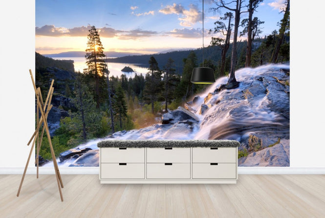 PHOTOWALL / Beautiful Sunrise at Eagle Falls (e24833)