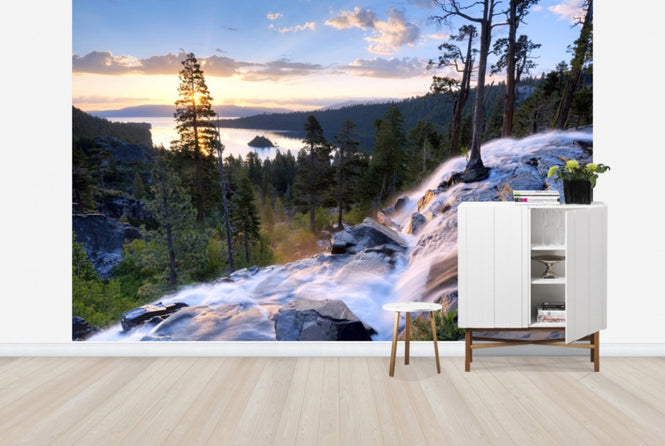 PHOTOWALL / Beautiful Sunrise at Eagle Falls (e24833)