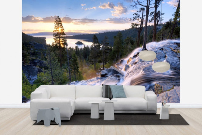 PHOTOWALL / Beautiful Sunrise at Eagle Falls (e24833)