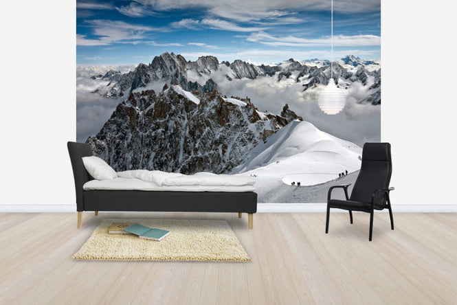 PHOTOWALL / View of overlooking Alps (e29413)