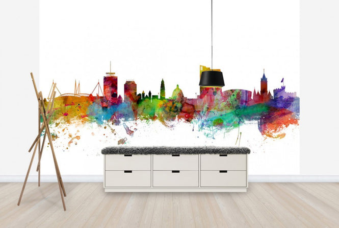 PHOTOWALL / Cardiff Wales Skyline (e24941)