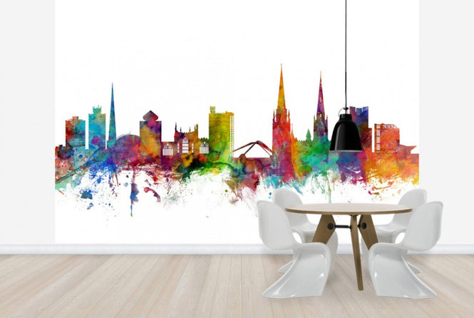 PHOTOWALL / Coventry England Skyline (e24944)