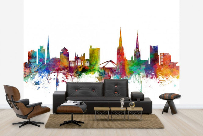 PHOTOWALL / Coventry England Skyline (e24944)