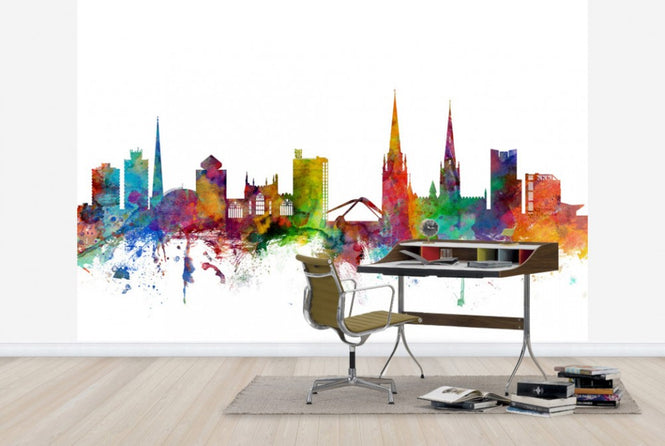 PHOTOWALL / Coventry England Skyline (e24944)