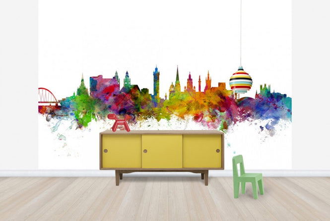 PHOTOWALL / Glasgow Scotland Skyline (e24949)