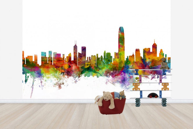 PHOTOWALL / Hong Kong Skyline (e24950)