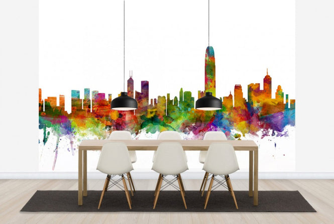 PHOTOWALL / Hong Kong Skyline (e24950)