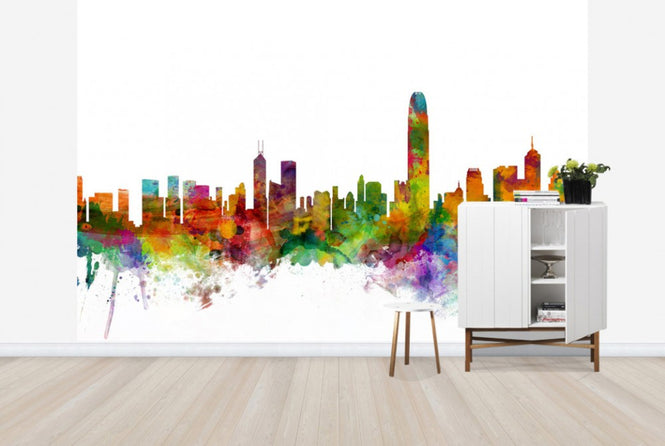 PHOTOWALL / Hong Kong Skyline (e24950)