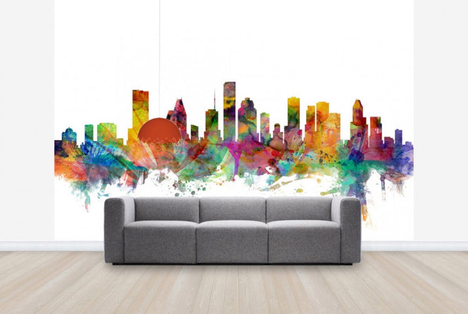 PHOTOWALL / Houston Texas Skyline (e24951)