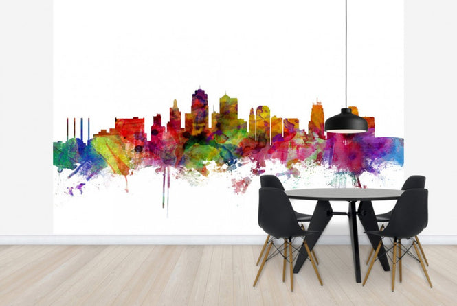 PHOTOWALL / Kansas City Skyline (e24954)