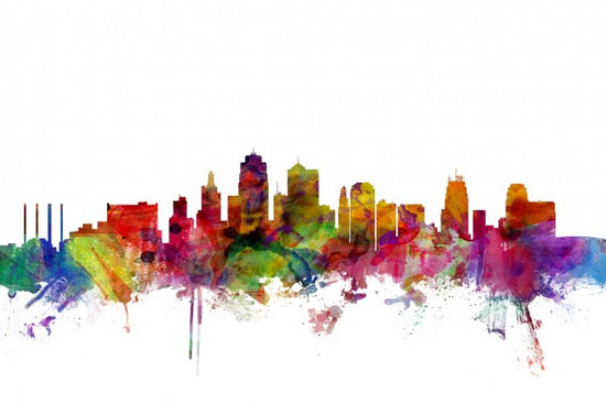 PHOTOWALL / Kansas City Skyline (e24954)