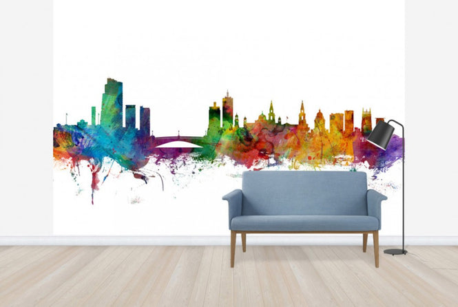 PHOTOWALL / Leeds England Skyline (e24957)