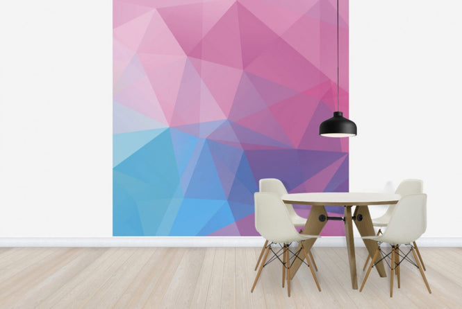 PHOTOWALL / Polygonal Pastels (e25042)
