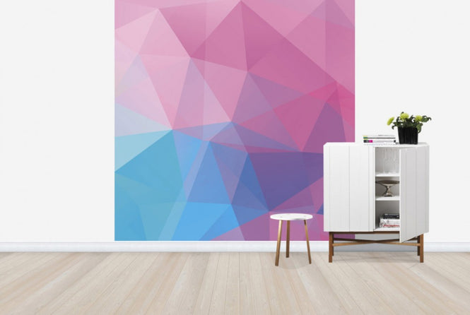 PHOTOWALL / Polygonal Pastels (e25042)