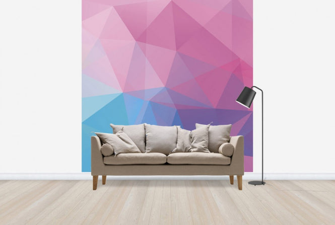 PHOTOWALL / Polygonal Pastels (e25042)